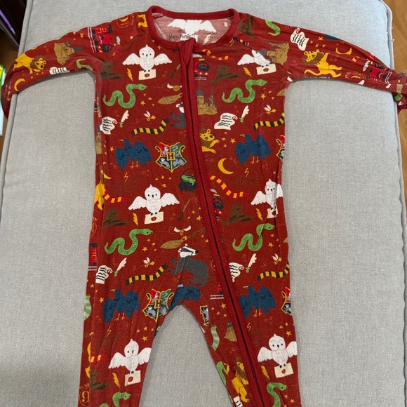 HTF Harry Potter Little Sleepies Zippy 3-6mo